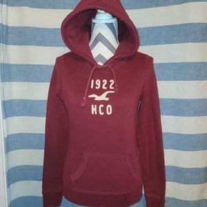 Hollister Medium Maroon Hoodie